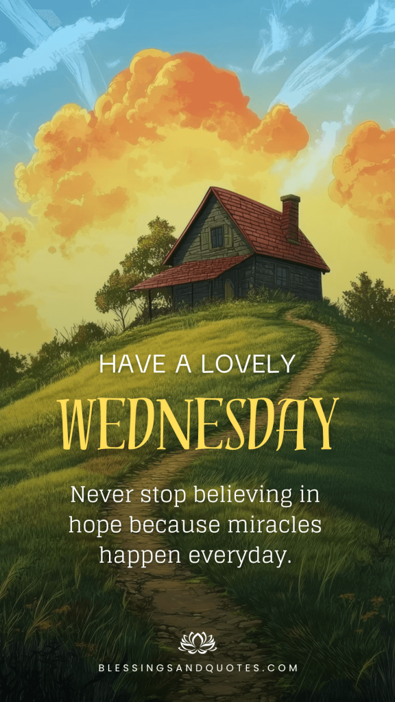 Wednesday Blessing Image