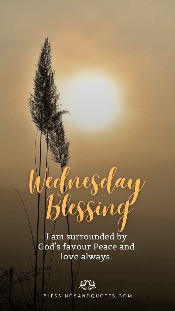 Wednesday Blessing Image