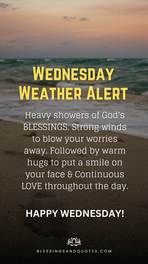Wednesday Blessing Image