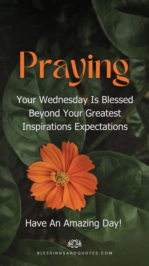 Wednesday Blessing Image