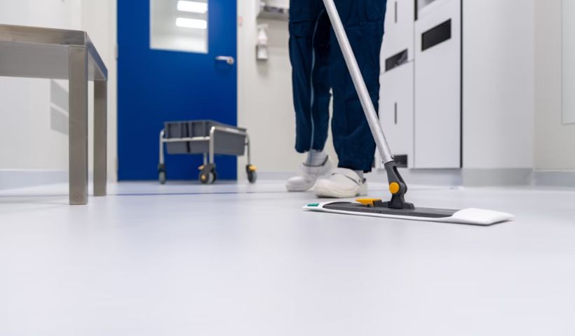 Funny cleaning quotes banner