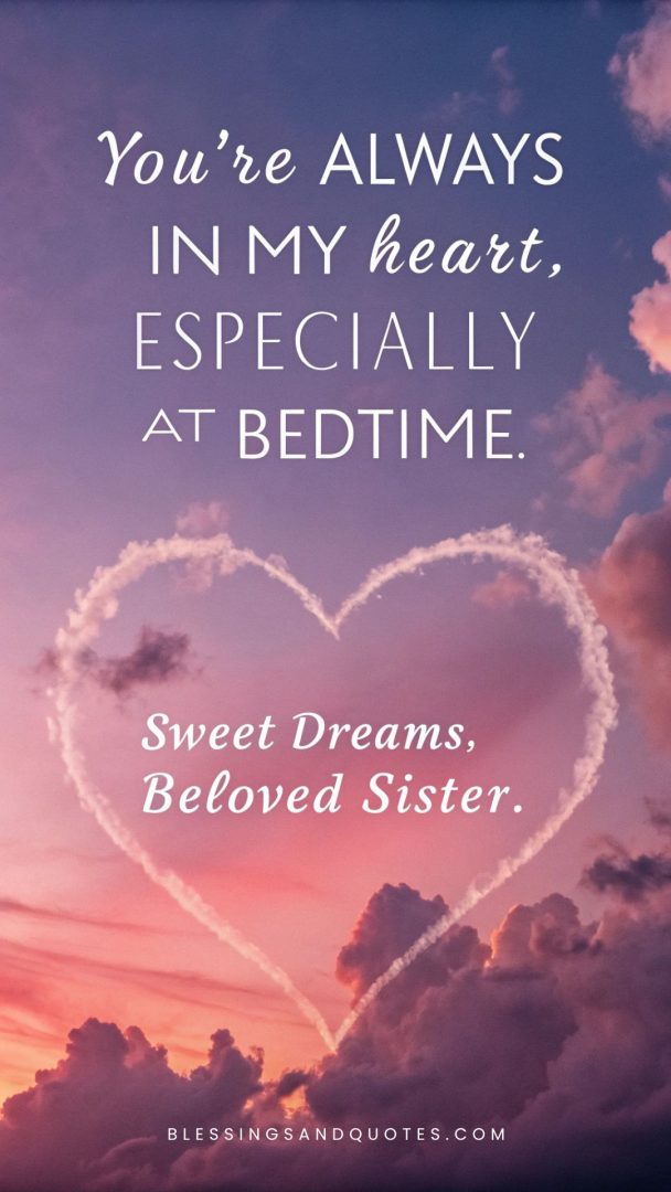 good-night-messages-for-sister-10 Good Night Messages for Sister