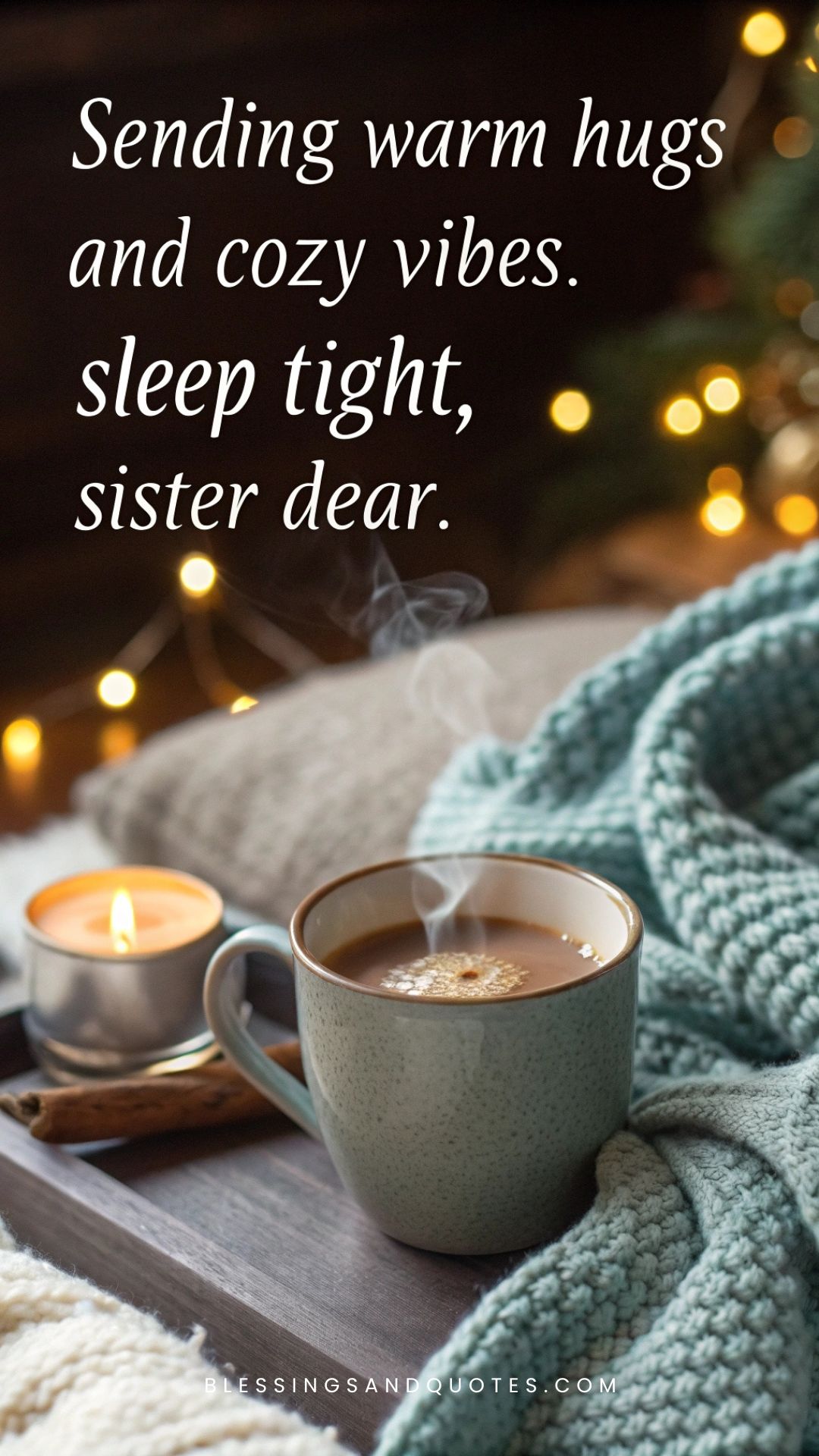 150+ Beautiful Good Night Messages for Sister
