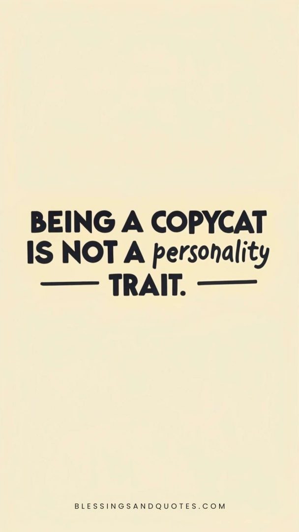 Direct quote about copycat behavior