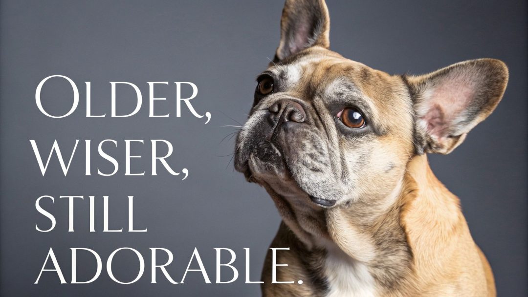 Caption: Older, wiser, still adorable.