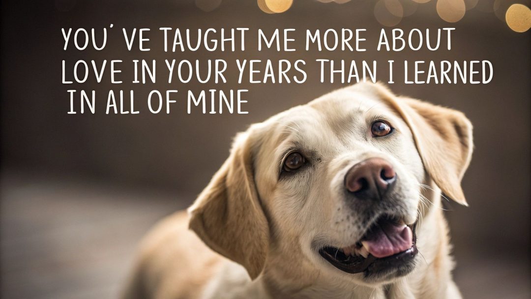 Quotes: You’ve taught me more about love in your years than I learned in all of mine.
