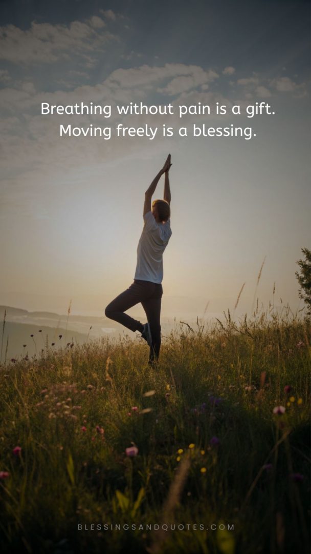 never-take-for-granted-quotes-4 Yoga girl showing gratitude.