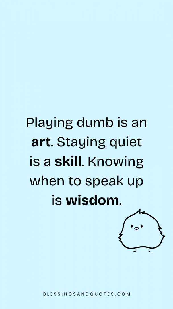 playing-dumb-quotes-8 Playing Dumb Quotes with a chick doodle.