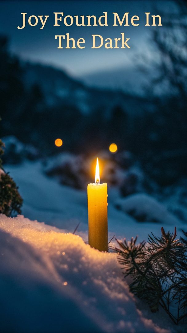 Unexpected feelings quote when you find yourself in dark.