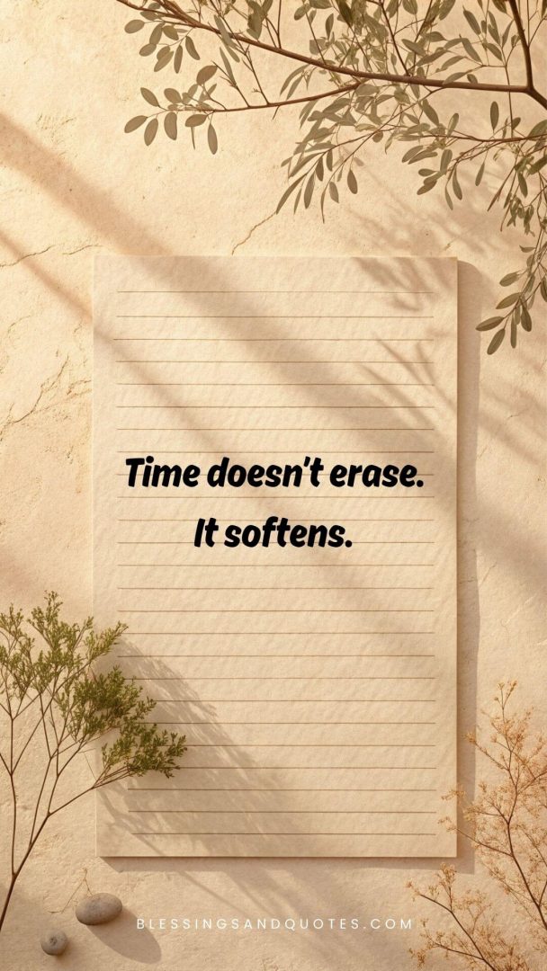 grief-quote-9 Time doesn’t erase. It softens.