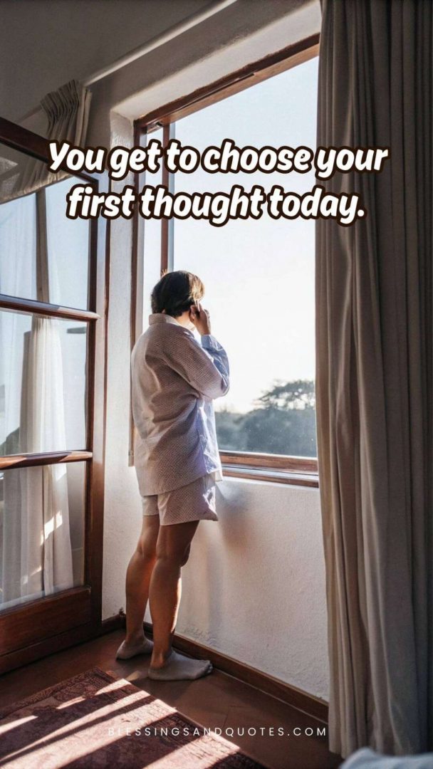 start-of-the-day-quote-3 You get to choose your first thought today.