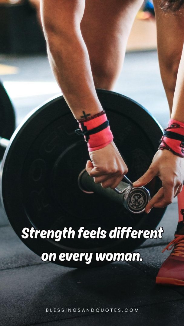 Strength feels different on every woman.