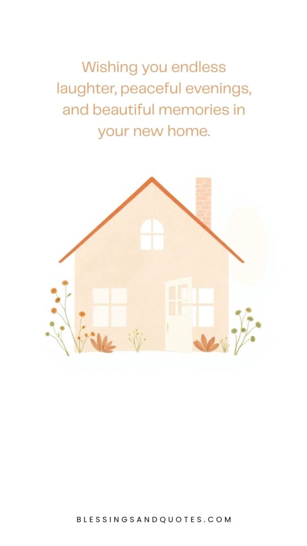 new-home-wishes-2 Wishing you endless laughter, peaceful evenings, and beautiful memories in your new home.