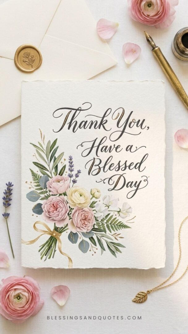 Thank You. Have a Blessed Day