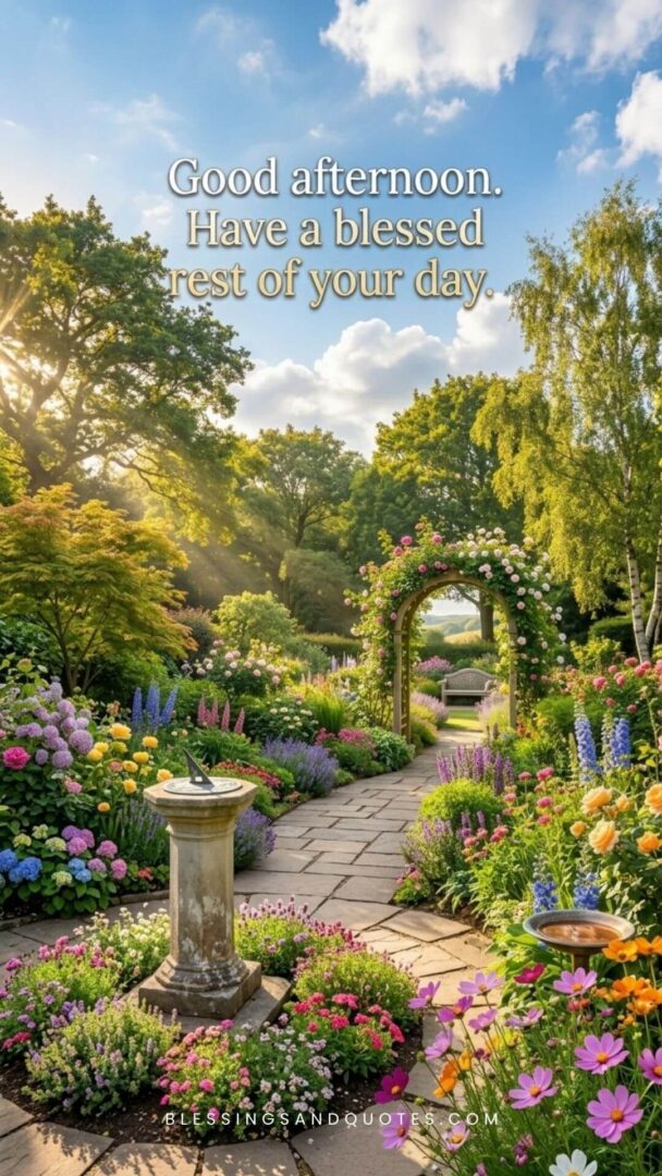 Good afternoon. Have a blessed rest of your day.