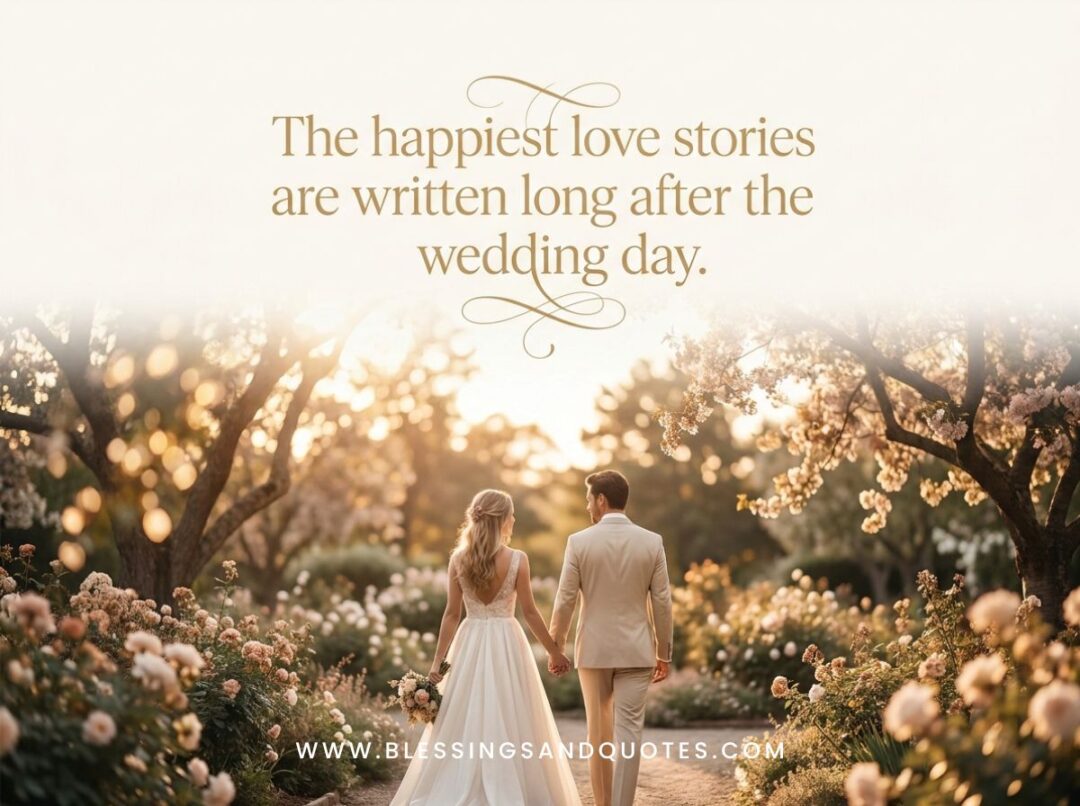 The happiest love stories are written long after the wedding day.