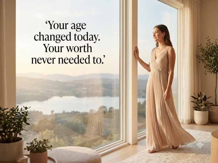 Your age changed today. Your worth never needed to.