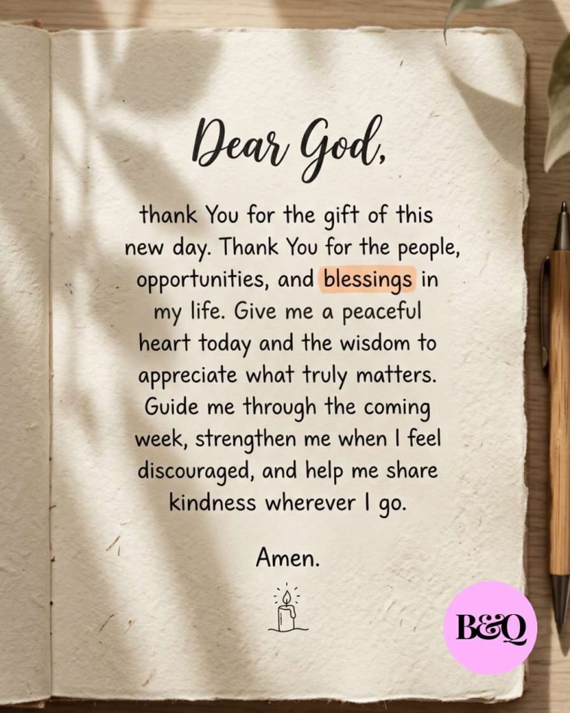 Sunday Blessings