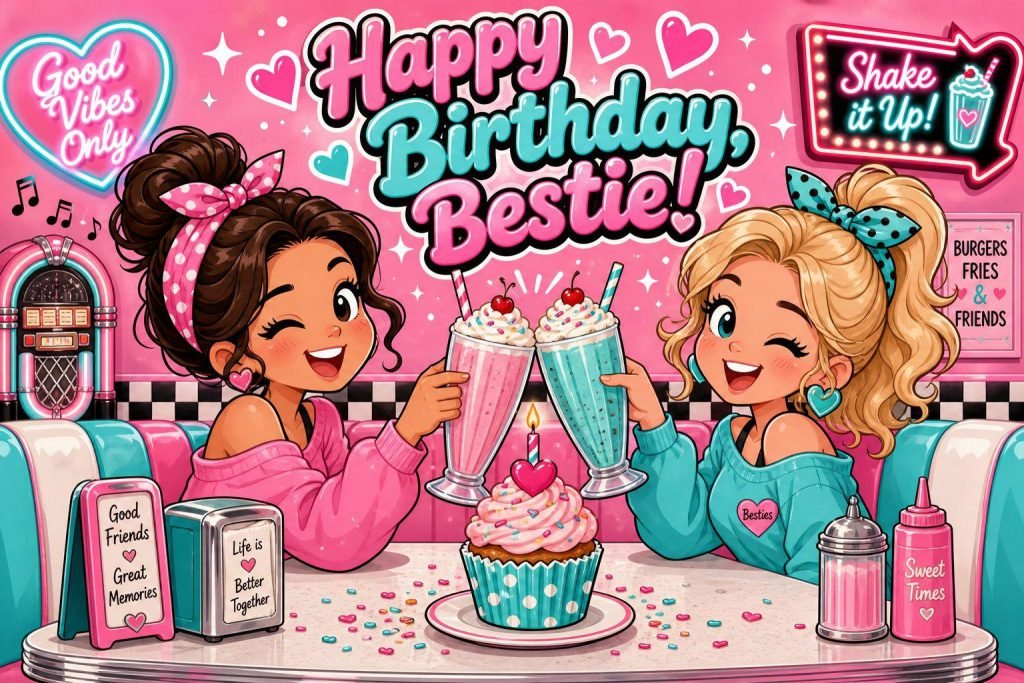 Heartfelt happy birthday card image with warm wishes for a best friend - Graphic 12