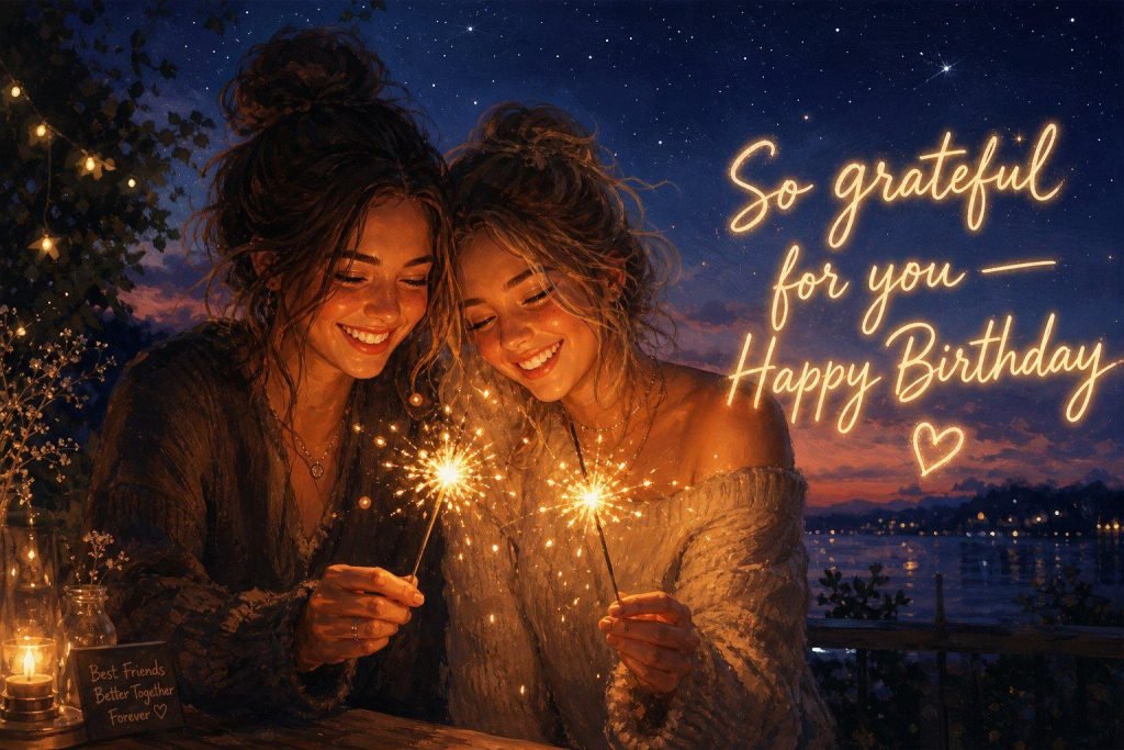 Heartfelt happy birthday card image with warm wishes for a best friend - Graphic 19