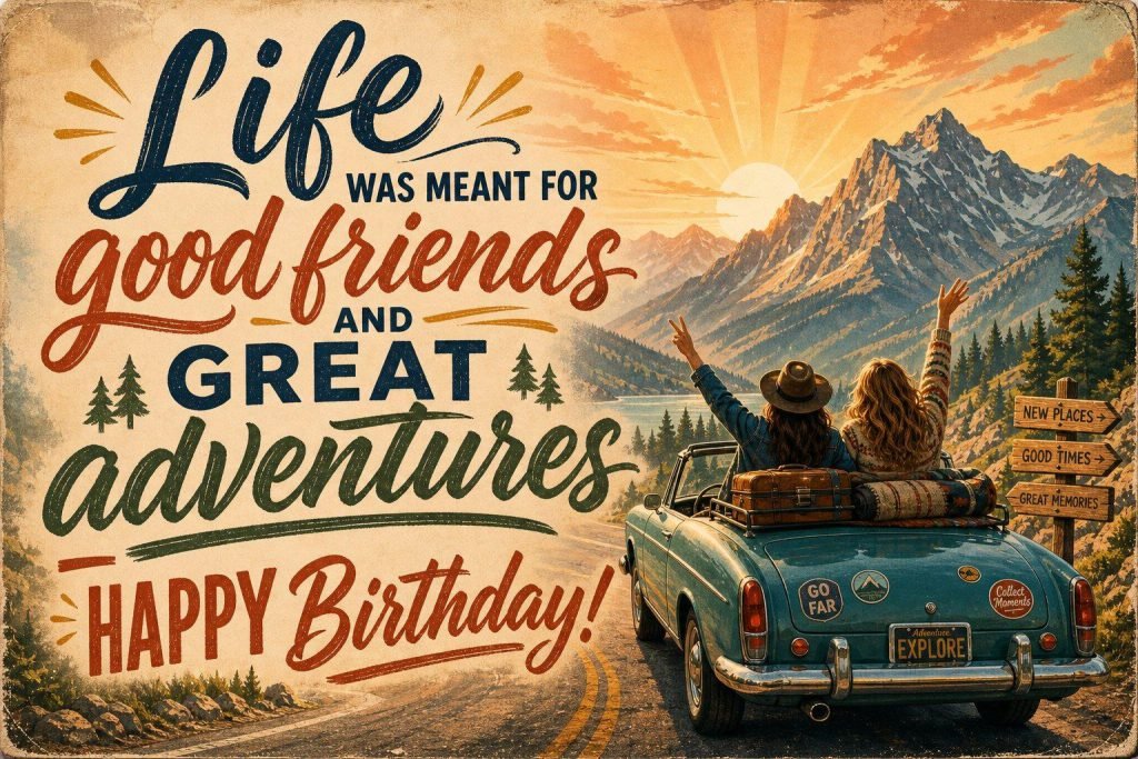Heartfelt happy birthday card image with warm wishes for a best friend - Graphic 25