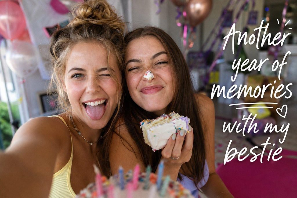 Heartfelt happy birthday card image with warm wishes for a best friend - Graphic 27