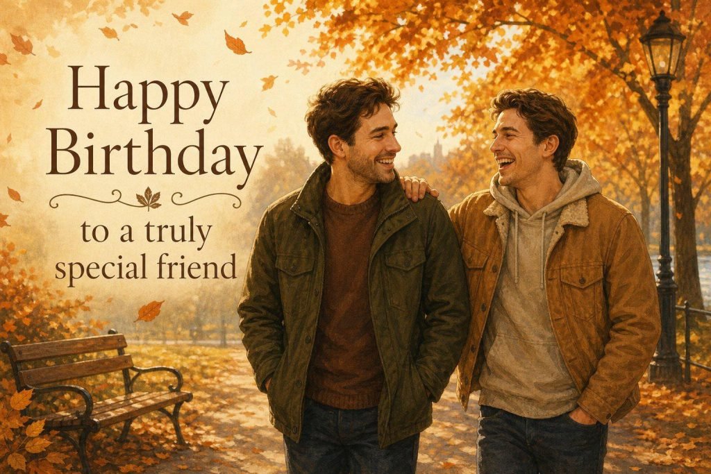 Heartfelt happy birthday card image with warm wishes for a best friend - Graphic 30