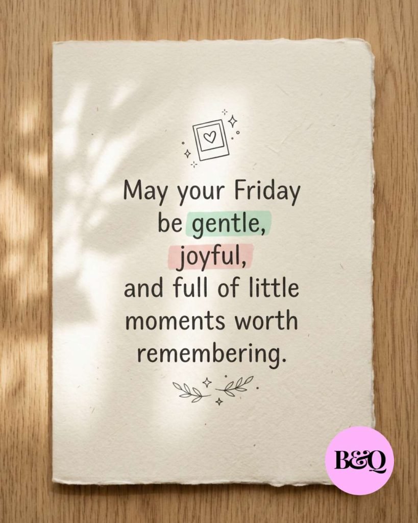 Friday Blessings Image