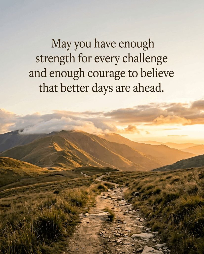 Warm morning sunrise graphic with an uplifting prayer of protection for friends - Graphic 3