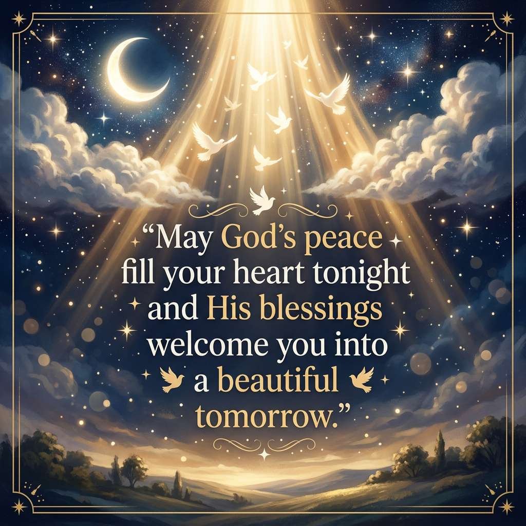 Good Night Blessing Quote