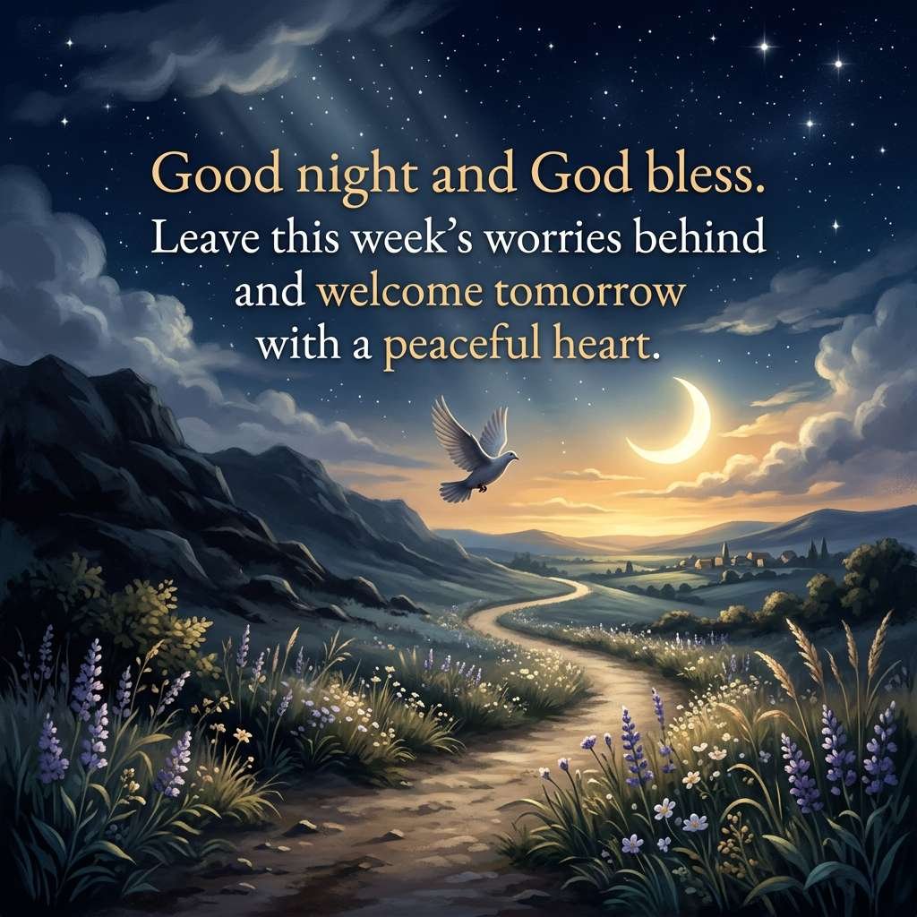  Weekend good night blessing