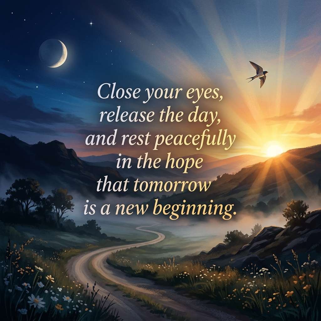 Good Night Blessing Quote