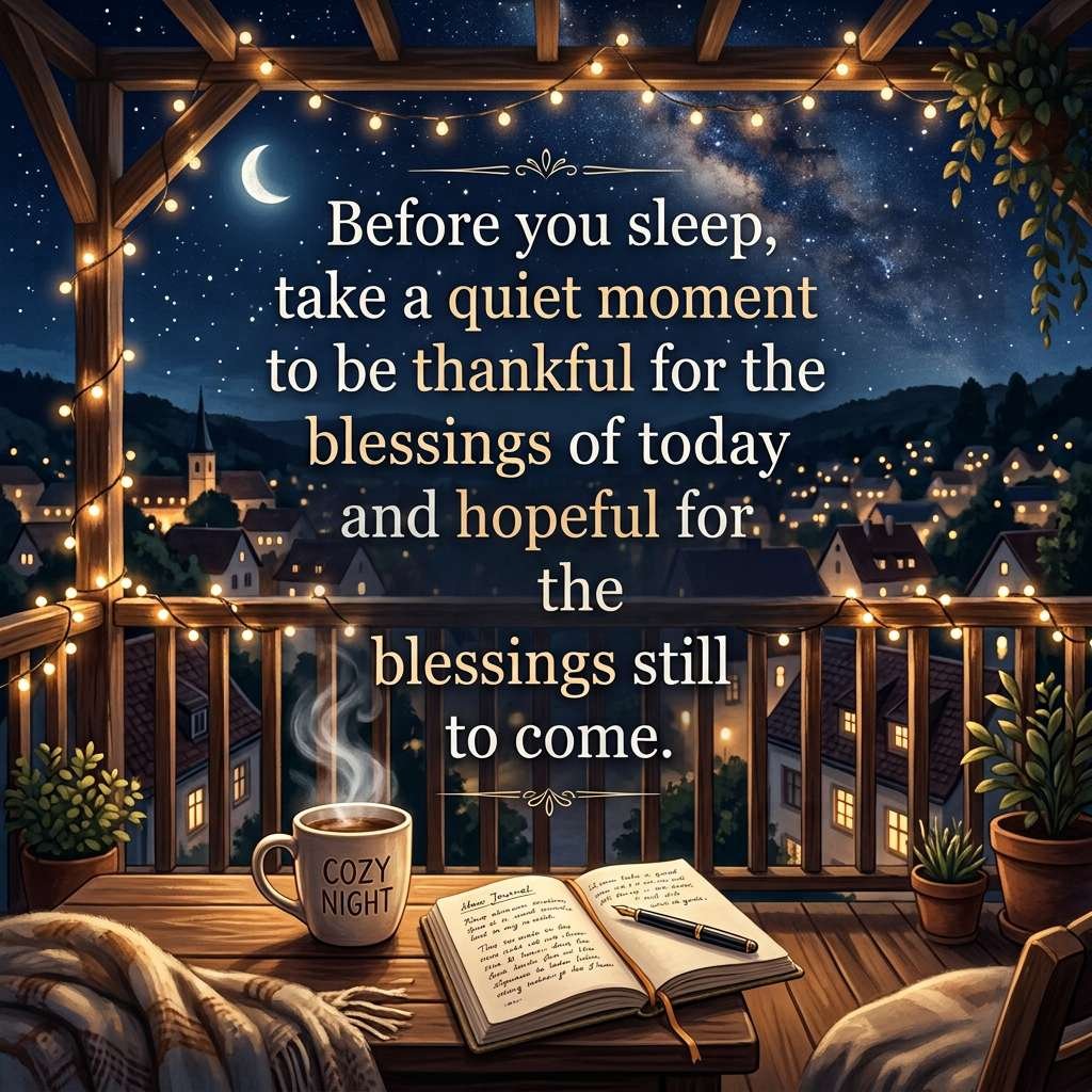 Spiritual Good Night Blessing