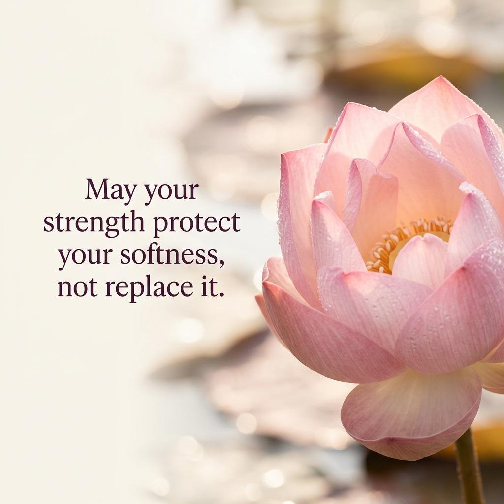 Pristine pink lotus blossom blooming in tranquil water with quote on resilience - Graphic 9