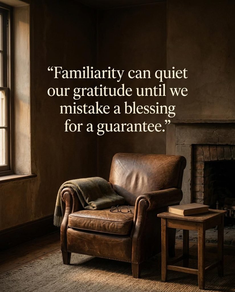 Warm rustic cup of tea with an evocative quote on valuing life's quiet moments - Graphic 10
