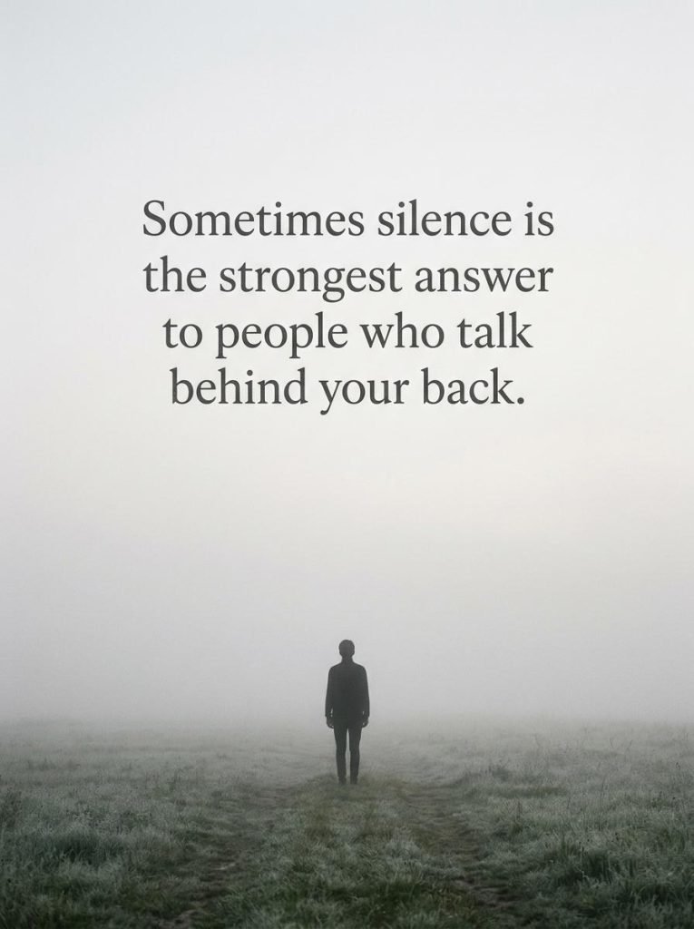Motivational quote graphic about maintaining dignity and ignoring gossip - Graphic 9