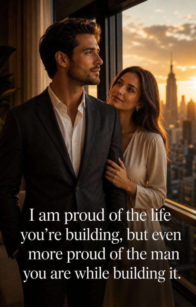 Loving appreciation quote card dedicated to a dedicated and loving husband - Graphic 3