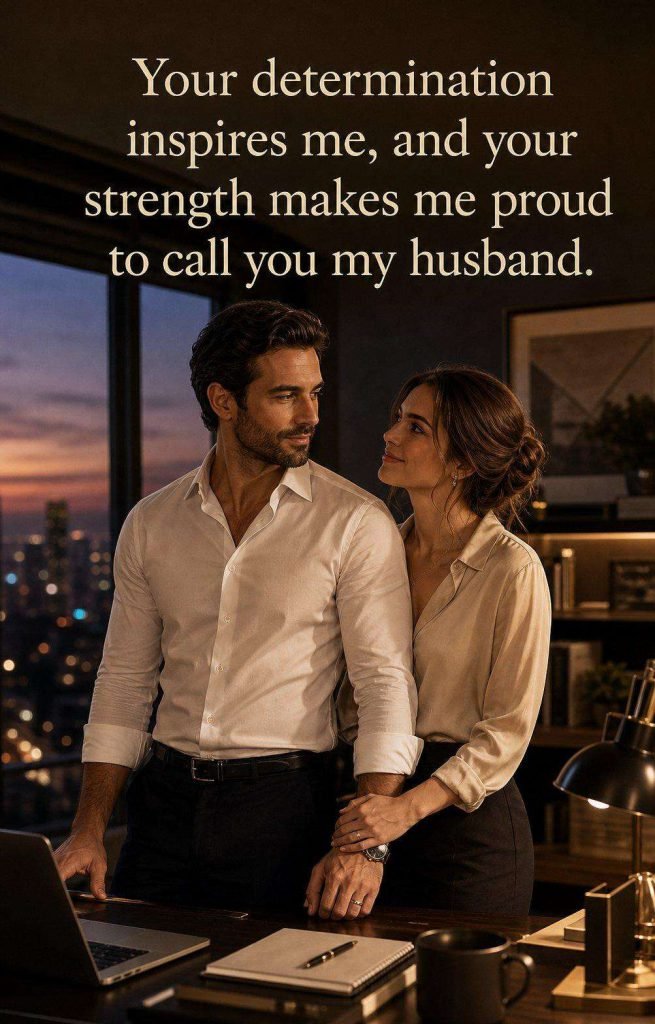Loving appreciation quote card dedicated to a dedicated and loving husband - Graphic 4