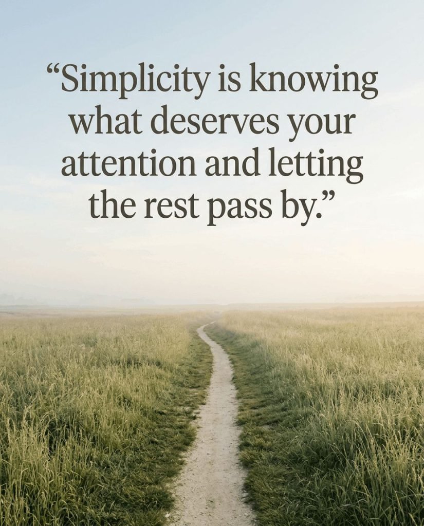 Aesthetic typography card with a quote about finding joy in simple living - Graphic 10