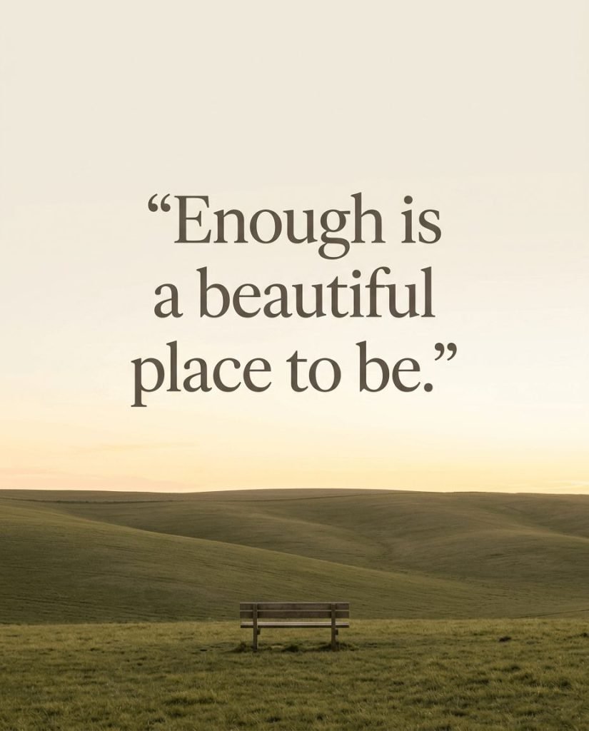 Aesthetic typography card with a quote about finding joy in simple living - Graphic 8