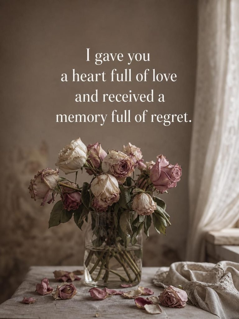 Poignant reflection card about releasing past regret and choosing healing - Graphic 7