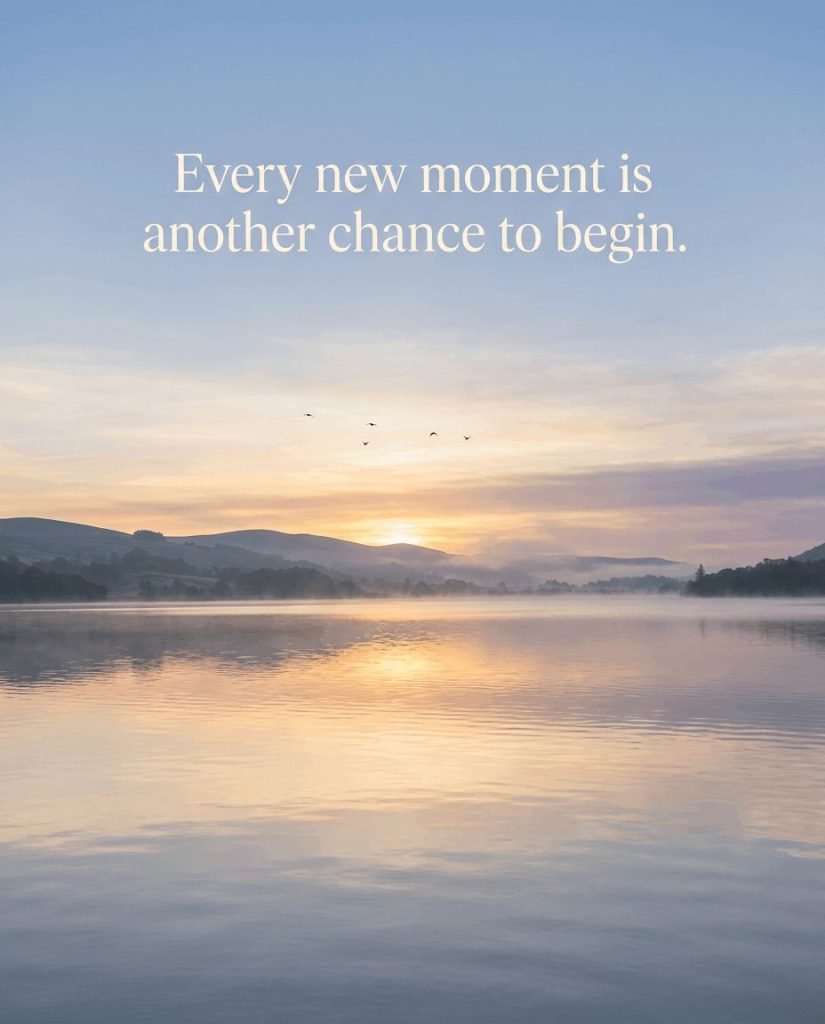 Inspirational morning quote card about greeting the dawn with a calm and grateful heart - Graphic 10