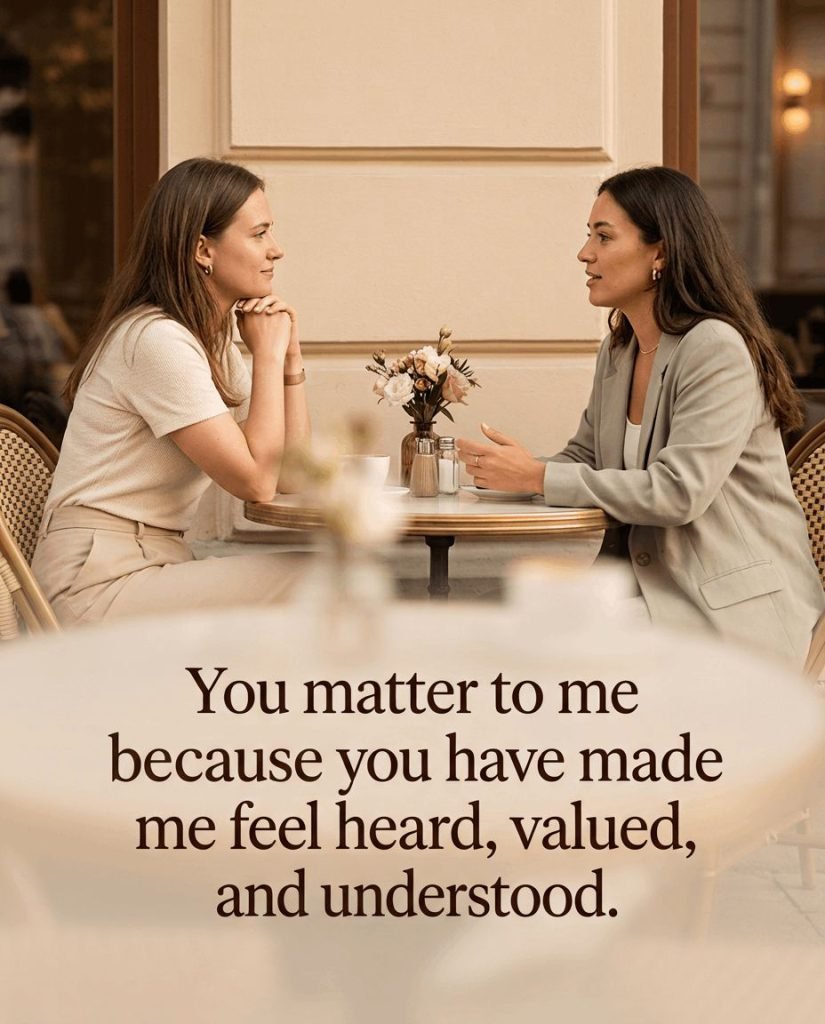 Heartwarming quote card celebrating the deep bond between two caring souls - Graphic 9